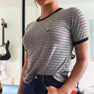 Alien striped shirt